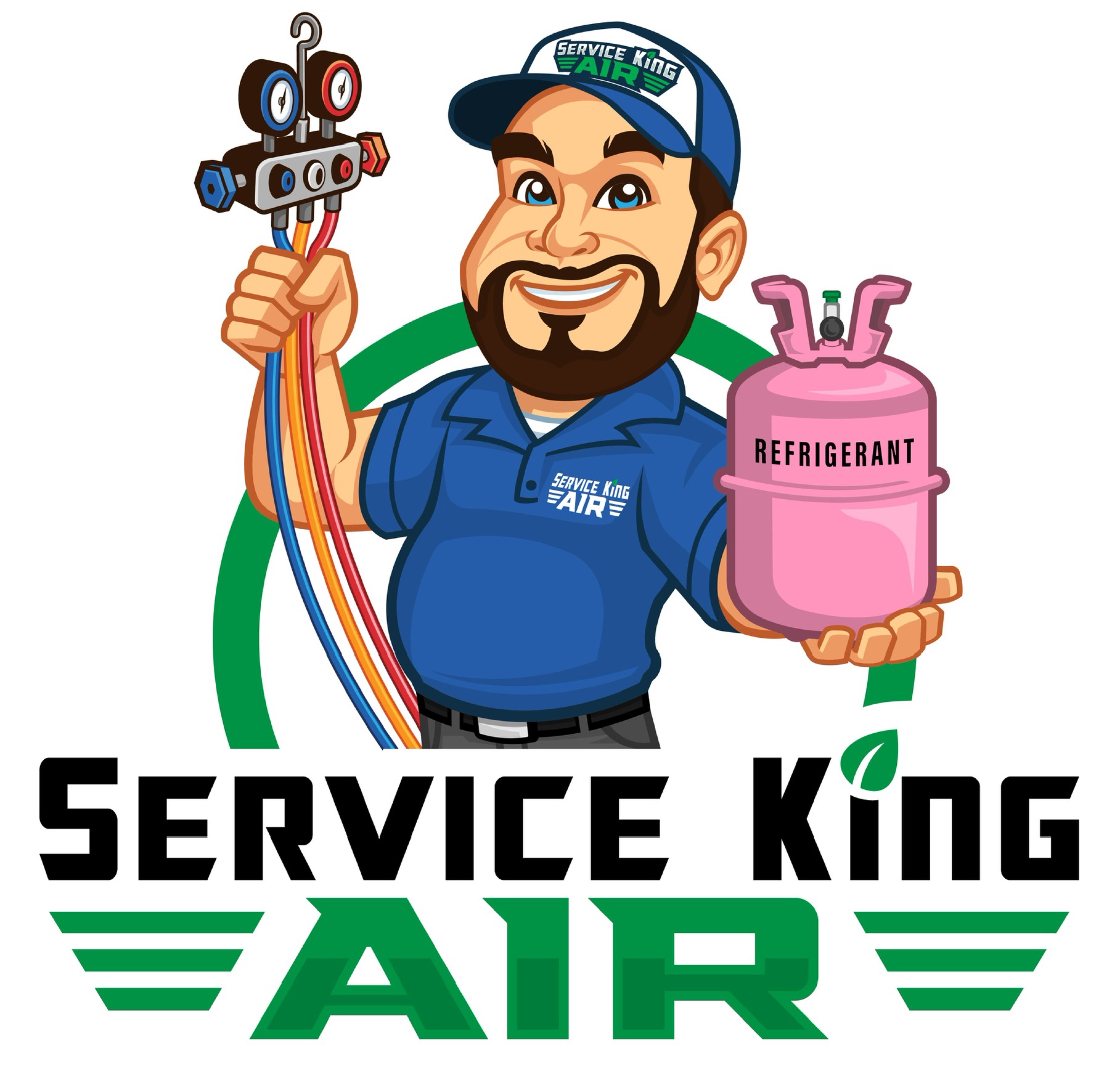 Service King Air LLC Logo
