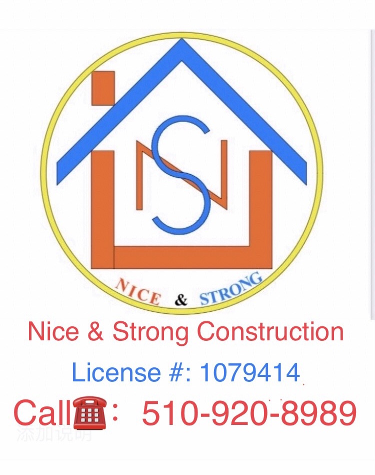 Nice & Strong Construction Logo